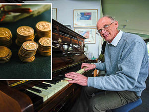 Supporting image for story: Shropshire piano treasure: Tuner shocked to strike gold - with pictures