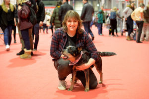Stafford's Lucy Forrester with Mattie.