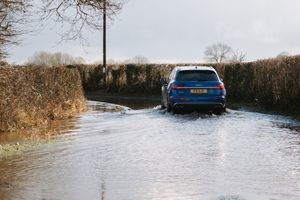 Flooding in Hadnall, Shropshire