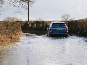Supporting image for story: 'Avoid using low lying footpaths' - Flood alerts in place across Shropshire following Storm Amy