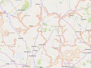 Supporting image for story: Downpours continue and flood alert remains in northern Shropshire