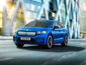 Supporting image for story: Skoda introduces new SportLine trim to Enyaq iV