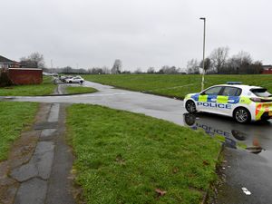 Supporting image for story: Police cordon remains at scene after Kingswinford stabbing and gunfire