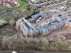 Supporting image for story: Rapid progress at £20m Newport retirement village construction revealed in latest pictures