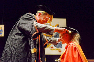 Jordanne Whiley MBE during the ceremony at Wolverhampton's Grand Theatre
