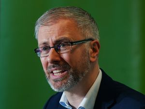 Irish Green Party leader Roderic O’Gorman during a press conference at the 39th European Greens Congress at the Convention Centre Dublin