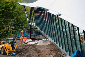 The bridge is costing £10 million