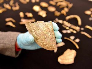 Supporting image for story: Staffordshire Hoard team up for international award