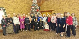 Group Photo Ladies of Cannock and District Ladies Probus, together with Paul James Fowler, of The Chase and Golf Country Club