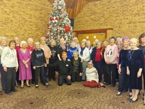 Supporting image for story: Ladies club meet for festive fun and games
