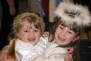 Supporting image for story: Crowds enjoy open air nativity at Market Drayton