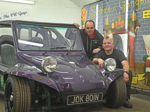 Supporting image for story: 'Joker Buggy' raffle helps raise £18k for children's charities 