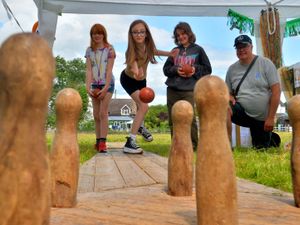 Supporting image for story: All the fun of a traditional village fete brings the crowds to a sunny north Shropshire village