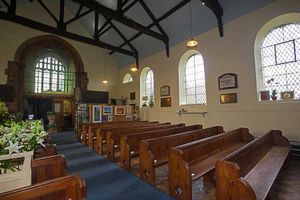 The church has a capacity to seat around 120 people