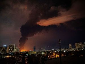 Supporting image for story: Iranian ‘strike on desalination plant’ stokes fears of attacks on civilian sites