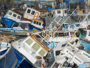 Supporting image for story: Hurricane Beryl slams into Mexico’s coast as Caribbean death toll rises to 11
