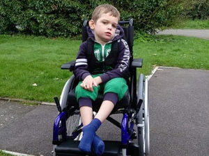 Supporting image for story: Seven-year-old from Albrighton who has up to 60 seizures a day needs travel bed