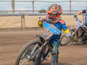Supporting image for story: Speedway star Harry Fletcher becomes youth champion