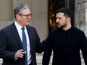 Keir Starmer and Volodymyr Zelensky speak