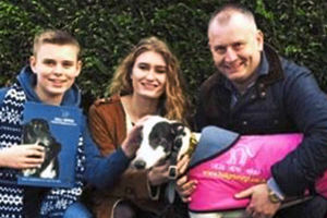 Pierce, Lydia and Peter Wilkinson. Lydia was away at university when the attack happened