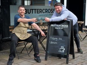 Supporting image for story: £2,000 raised as Shropshire cafe donates takings to Ukraine appeal