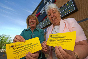Barbara Batten and Beryl Grange from Loton WI
