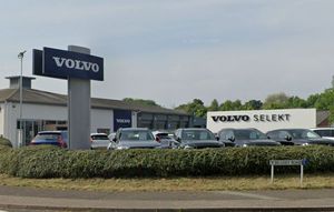 Volvo zastupnik u Shrewsburyju. Slika: Google