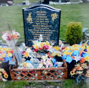 How the grave usually looks