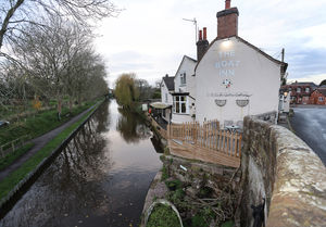The Boat Inn is a pub blessed by its location, sitting alongside the Shropshire Union Canal. Photo: Phil Blagg Photography