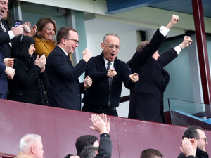Supporting image for story: Aston Villa's celebrity fan Tom Hanks spotted in stands during Arsenal defeat