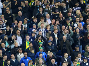 Supporting image for story: West Brom fans protest against Stoke by 'blowing whistle on board'