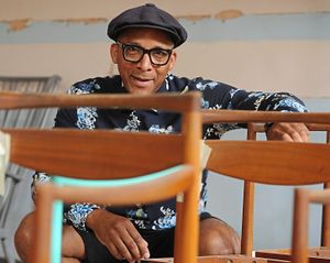 Pull up a chair – Jay customises pieces of furniture with his signature style