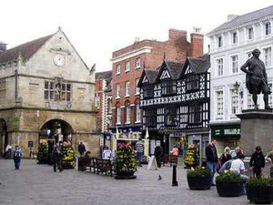 Shrewsbury town centre