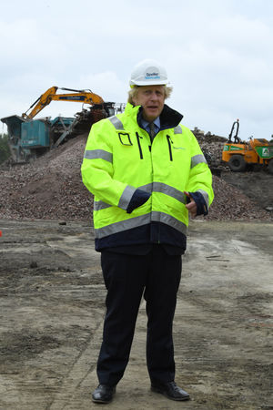 Boris Johnson in Dudley 