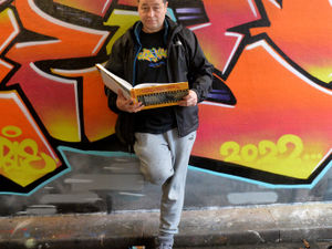 Supporting image for story: New art book celebrates 1980s graffiti in Wolverhampton