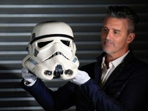 Supporting image for story: Stormtrooper helmet could fetch up to £500,000 in movie memorabilia auction