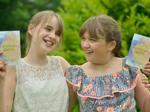Supporting image for story: Happiness is – Shropshire pals join forces to help others by bringing out book