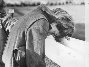 Supporting image for story: Day at the races when royal couple went public