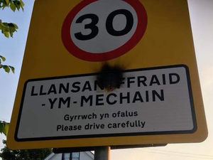Supporting image for story: Storm in a T-cup rumbles on as Llansantffraid name row is reignited