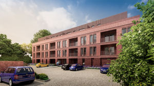 A visualisation of the Edgbaston development in Birmingham. Taken from Spitfire Homes press release. Permission for use for all LDRS partners.