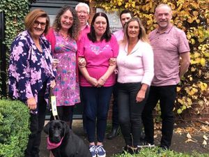 Supporting image for story: Housing team show support for Breast Cancer awareness