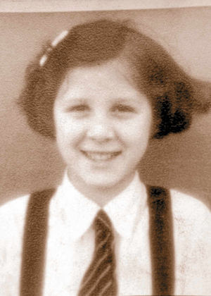 Eight-year-old Jenny Beddoes