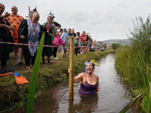 Supporting image for story: Bog snorkelling championships return to mid Wales