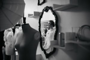 Wedding dress all made in Bridgnorth, Shropshire