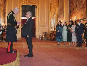 Our Founder and CEO, Dr Nooralhaq Nasimi MBE, HonDSS (RHUL), was recognised in the 2023 New Year Honours List for his outstanding services to refugees. He was presented with an MBE by King Charles III during a ceremony at Windsor Castle.