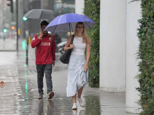 Supporting image for story: Shropshire weather: Rain and thunder arrive in Shropshire as Met Office warns of 'possible disruption' to travel services - here's when the storm is expected to end