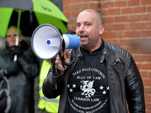 Supporting image for story: MEP Bill Etheridge attacks government 'backsliding' at Dudley Brexit rally - with pictures
