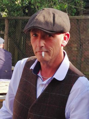 Peaky Blinders-themed wedding at Telford's Blists Hill Victorian Town