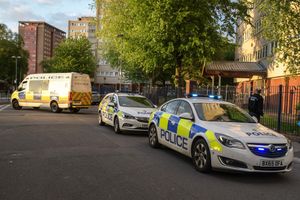 The scene following the shooting. Pic: SnapperSK