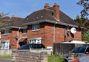 The family home where the shooting happened 